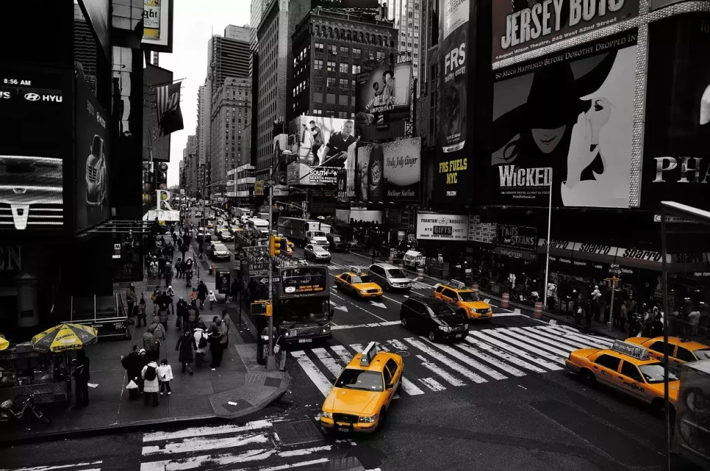 histoire des taxis à New York